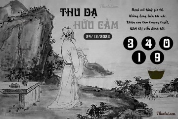 THU DẠ HỮU CẢM 24/12/2023