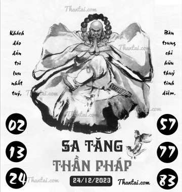 SA TĂNG THẦN PHÁP 24/12/2023