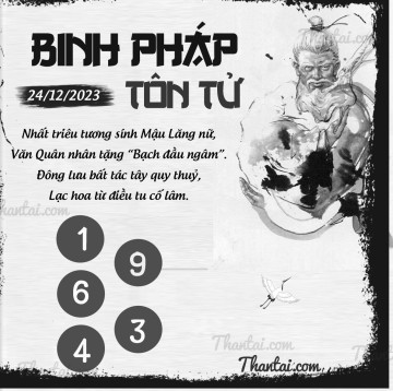 BINH PHÁP TÔN TỬ 24/12/2023