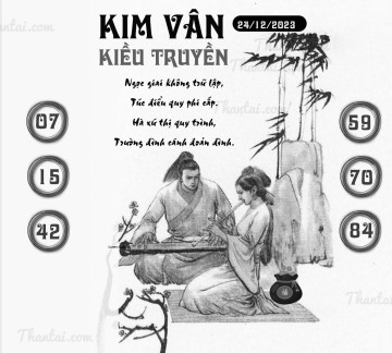 KIM VÂN KIỀU TRUYỀN 24/12/2023