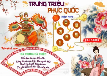 Trưng Triệu Phục Quốc 25/12/2023