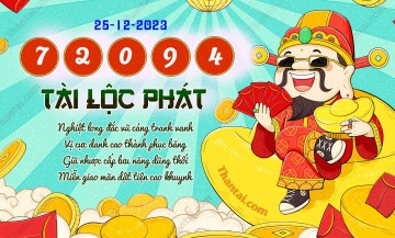 Tài Lộc Phát 25/12/2023