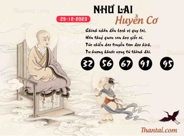 NHƯ LAI HUYỀN CƠ 25/12/2023