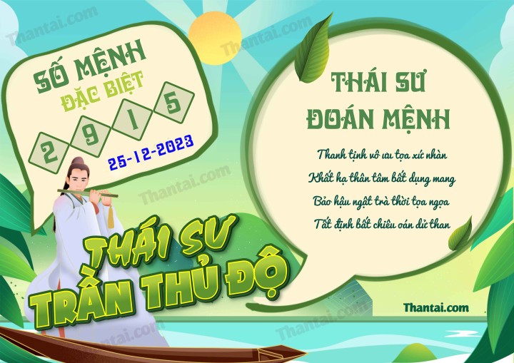 Thái Sư Trần Thủ Độ 10/12/2023