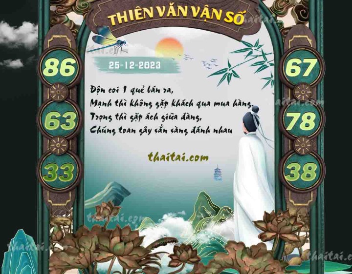 THIÊN VĂN VẬN SỐ 10/12/2023