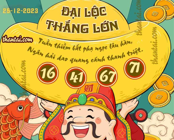 ĐẠI LỘC THẮNG LỚN 10/12/2023