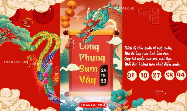 Long Phụng Sum Vầy 10/12/2023