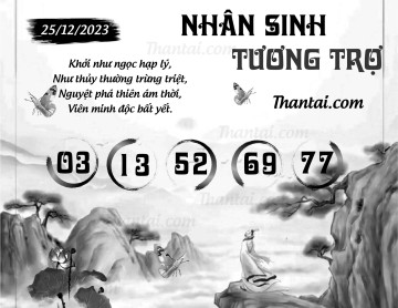 NHÂN SINH TƯƠNG TRỢ 25/12/2023