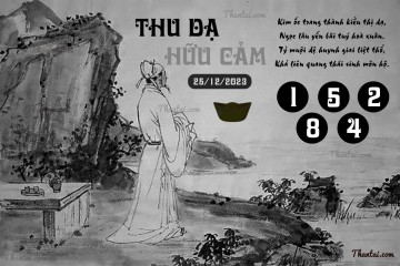 THU DẠ HỮU CẢM 25/12/2023