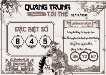 QUANG TRUNG TÁI THẾ 25/12/2023