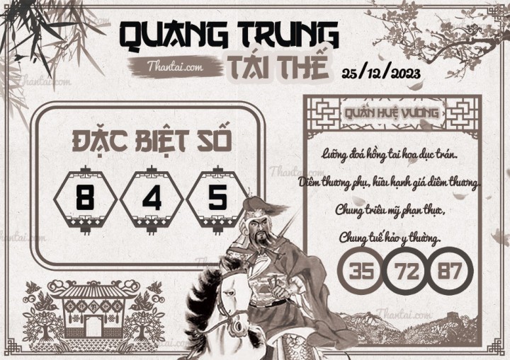 QUANG TRUNG TÁI THẾ 10/12/2023