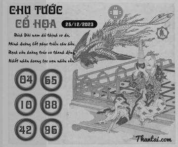 CHU TƯỚC CỔ HỌA 25/12/2023