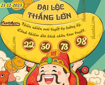 ĐẠI LỘC THẮNG LỚN 26/12/2023