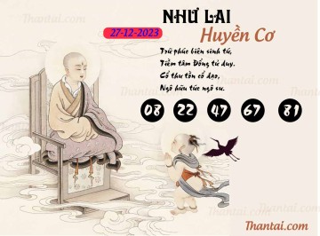 NHƯ LAI HUYỀN CƠ 27/12/2023