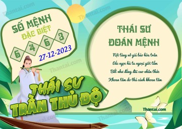 Thái Sư Trần Thủ Độ 27/12/2023