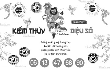 KIẾM THỦY DIỆU SỐ 27/12/2023