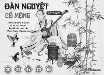 ĐÀN NGUYỆT CỔ MỘNG 27/12/2023