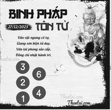 BINH PHÁP TÔN TỬ 27/12/2023