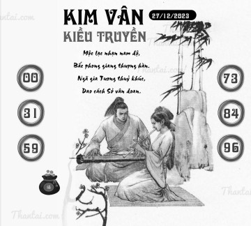 KIM VÂN KIỀU TRUYỀN 27/12/2023