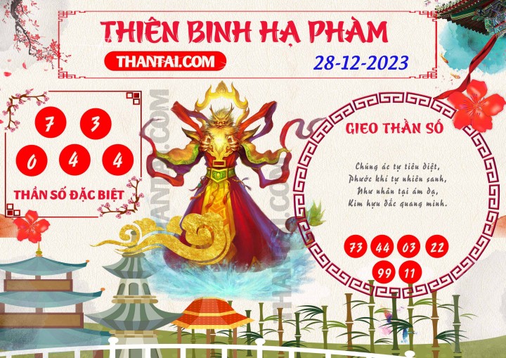 Thiên Binh Hạ Phàm 13/12/2023