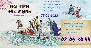 Đại Tiên Báo Mộng 28/12/2023