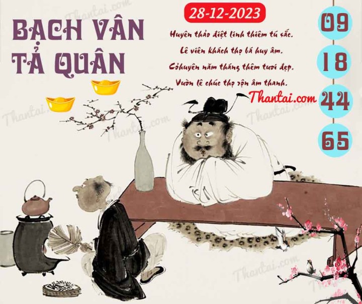Bạch Vân Tả Quân 13/12/2023
