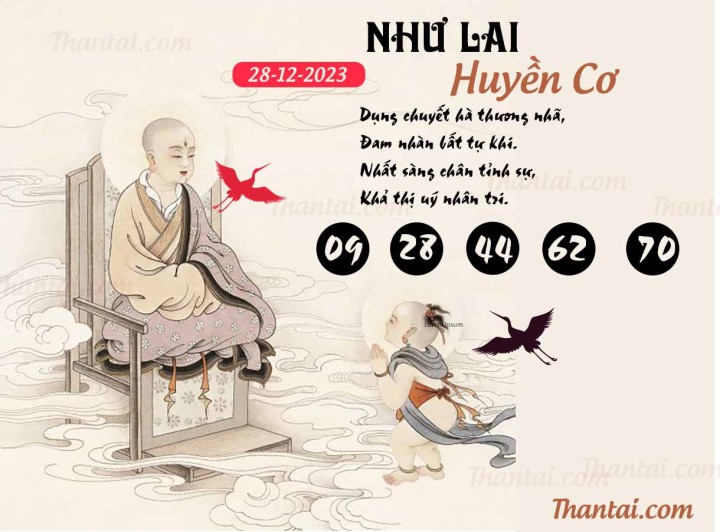 NHƯ LAI HUYỀN CƠ 13/12/2023
