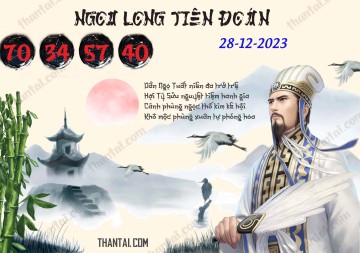 Ngọa Long Tiên Đoán 28/12/2023