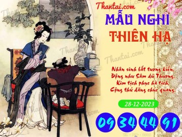 Mẫu Nghi Thiên Hạ 28/12/2023