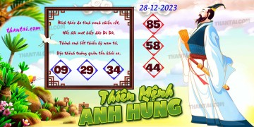 THIÊN MỆNH ANH HÙNG 28/12/2023