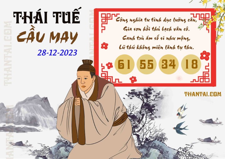 Thái Tuế Cầu May 13/12/2023