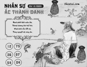 NHẪN SỰ ẮC THÀNH DANH 28/12/2023