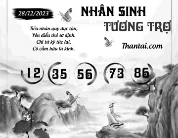 NHÂN SINH TƯƠNG TRỢ 28/12/2023