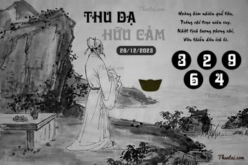 THU DẠ HỮU CẢM 28/12/2023