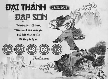 ĐẠI THÁNH ĐẠP SƠN 28/12/2023