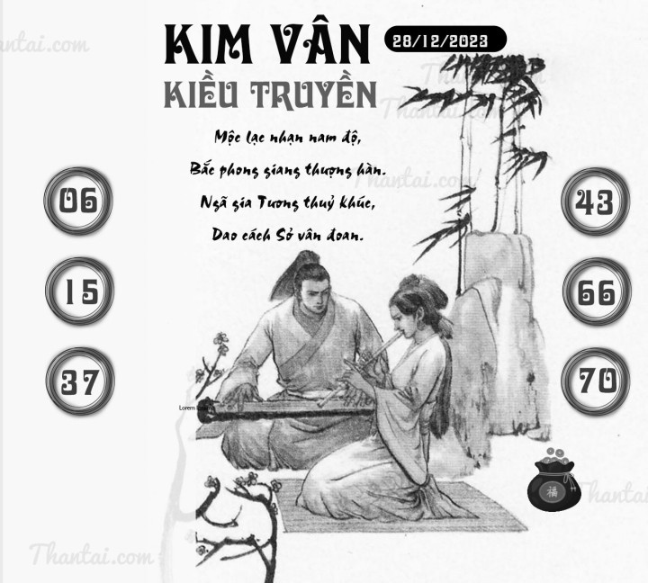 KIM VÂN KIỀU TRUYỀN 13/12/2023