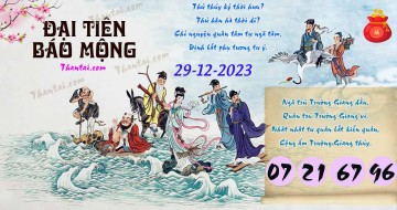 Đại Tiên Báo Mộng 29/12/2023