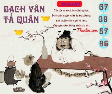 Bạch Vân Tả Quân 29/12/2023