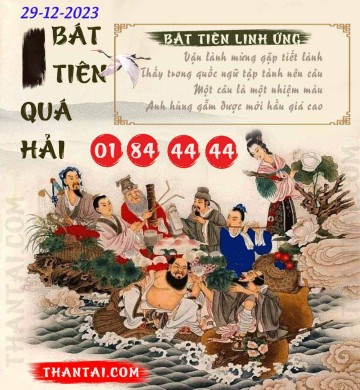 BÁT TIÊN QUÁ HẢI 29/12/2023