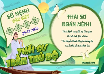 Thái Sư Trần Thủ Độ 29/12/2023