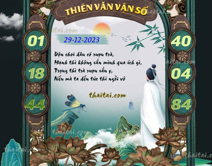 THIÊN VĂN VẬN SỐ 14/12/2023