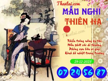 Mẫu Nghi Thiên Hạ 29/12/2023