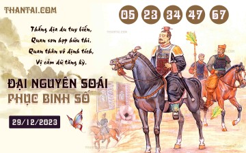 Đại Nguyên Soái 29/12/2023