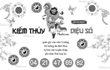 KIẾM THỦY DIỆU SỐ 29/12/2023