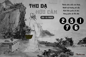 THU DẠ HỮU CẢM 29/12/2023