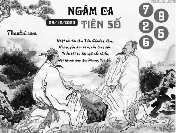 NGÂM CA TIÊN SỐ 29/12/2023