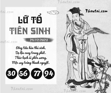 LỮ TỔ TIÊN SINH 29/12/2023