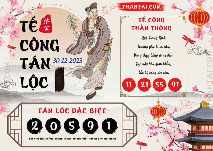 Tế Công Tán Lộc 15/12/2023