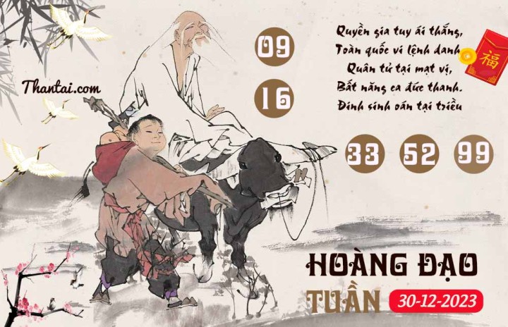 HOÀNG ĐẠO TUẦN 15/12/2023