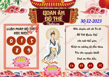 Quan Âm Độ Thế 30/12/2023